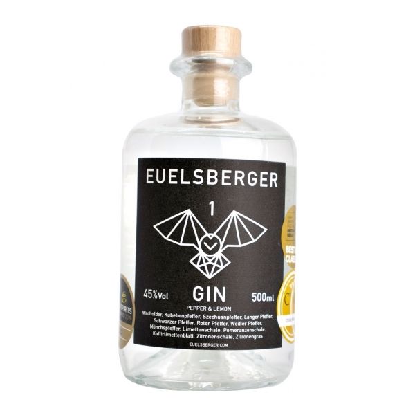 Euelsberger Gin #1 Pepper & Lemon 500ml 45% Vol.
