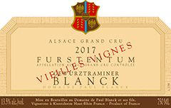 Gewürztraminer Grand Cru Furstentum 2017